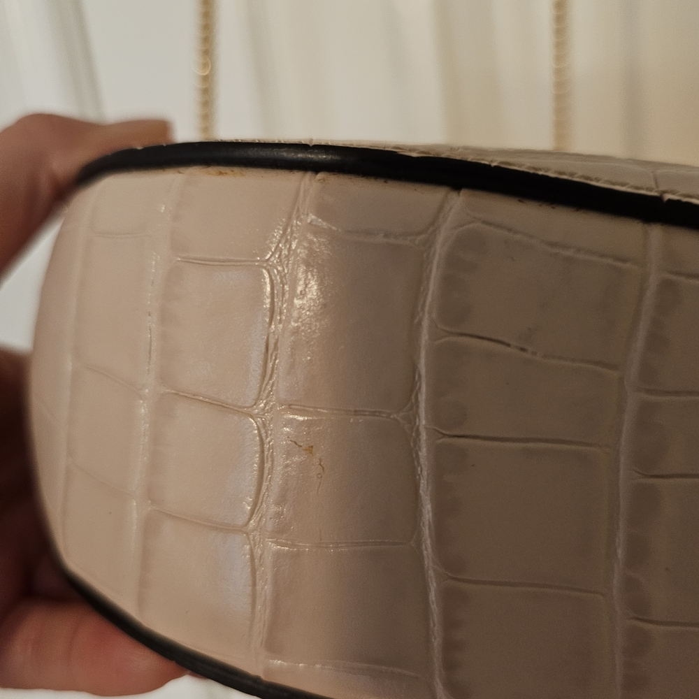 Authentic Chloe Drew Mini Crossbody Bag - Crocodile Embossed Leather - Picture 5 of 7